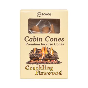 Paine's Crackling Firewood Cabin Incense Cones